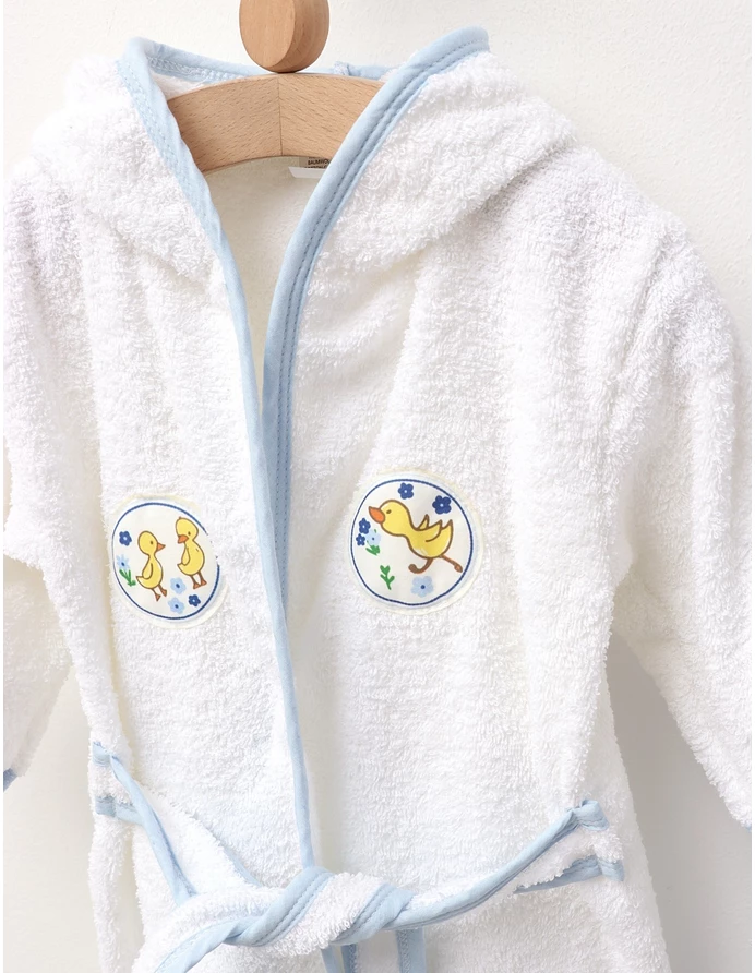 Halat de baie Ratustele, alb picture - 2