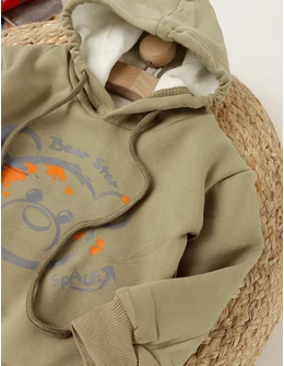 Hanorac Bear Star, verde