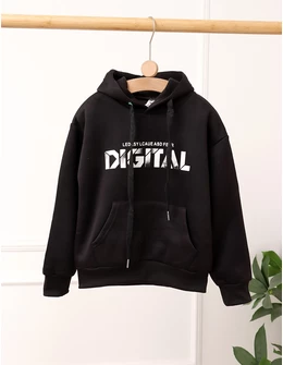 Hanorac DIGITAL negru