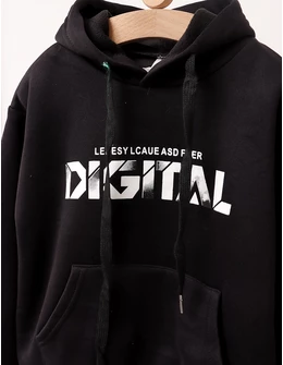 Hanorac DIGITAL negru