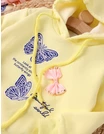 Hanorac galben, fetita Butterfly picture - 3