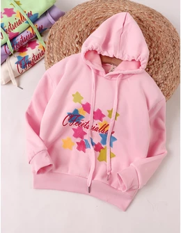 Hanorac plusat Izabella, roz