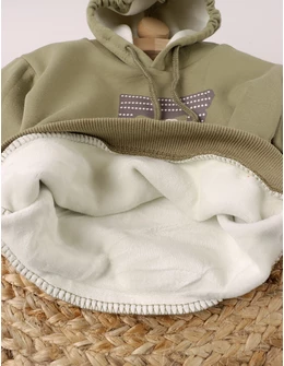 Hanorac verde, fetita Yourself