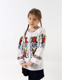 IE TRADITIONALA cu broderie Theodora