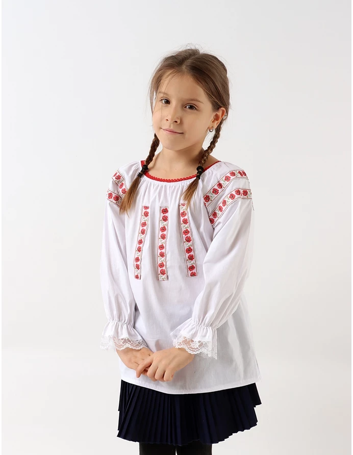 IE TRADITIONALA cu voal MERRY picture - 5