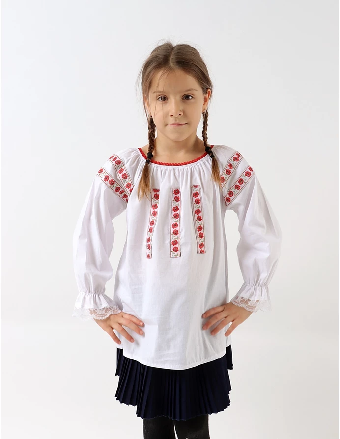 IE TRADITIONALA cu voal MERRY picture - 6