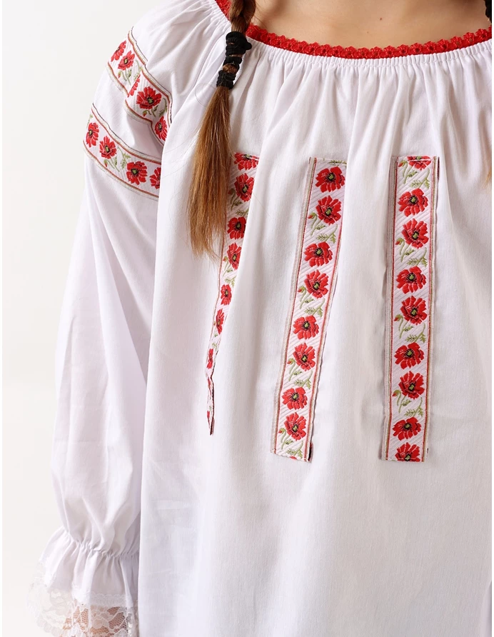 IE TRADITIONALA cu voal MERRY picture - 7