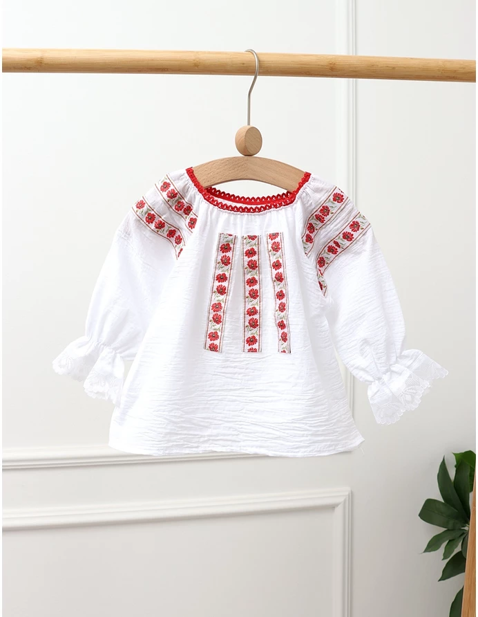 IE TRADITIONALA cu voal MERRY picture - 10