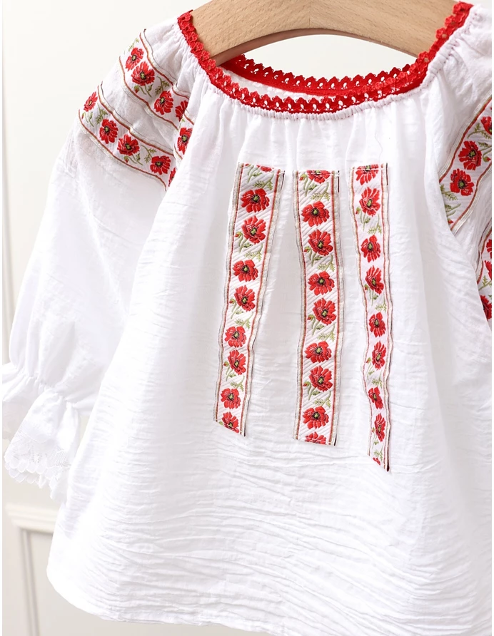 IE TRADITIONALA cu voal MERRY picture - 11