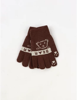 Manusi copii Bear maro