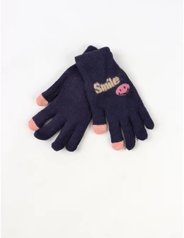 Manusi copii Smilei face mov inchis