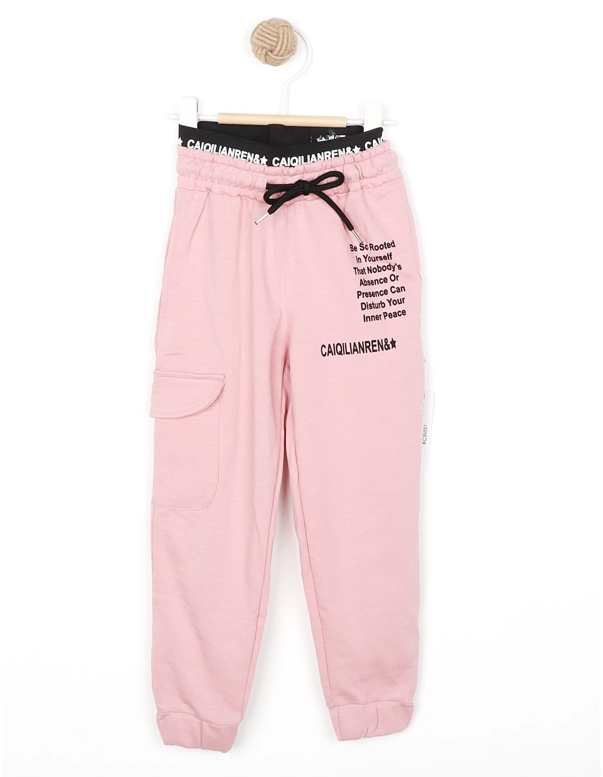 Pantaloni BE SO ROOTED model roz