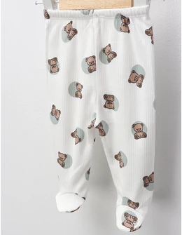 Pantaloni cu botosei Ace Trase, Toy Bear, verde