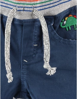 Pantaloni de blug dino boys albastru 2