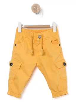 Pantaloni de blug KIDS model galben 92(18-24 luni)