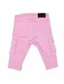 Pantaloni de blug pătați cargo roz 2