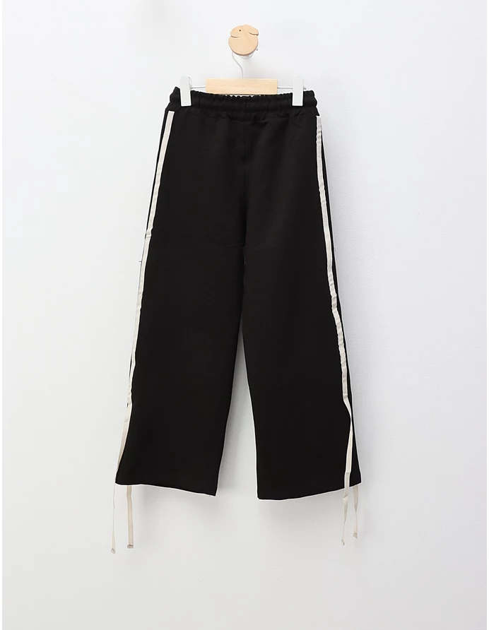 Pantaloni de trening Girl Design, negru picture - 4