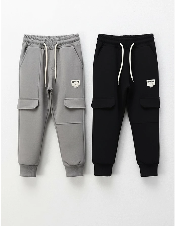 Pantaloni de trening Good Time, negru picture - 5