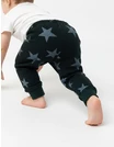 Pantaloni de trening vatuiti model verde-stelute picture - 1