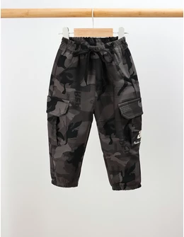 Pantaloni imblaniti ARMY gri