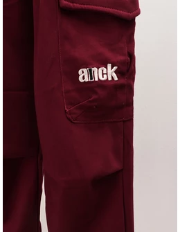 Pantaloni imblaniti, Cargo Ainck Tactics, burgundy