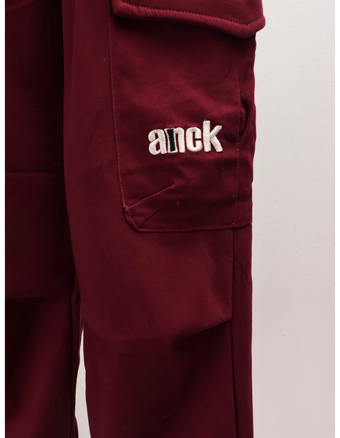 Pantaloni imblaniti, Cargo Ainck Tactics, burgundy picture - 2