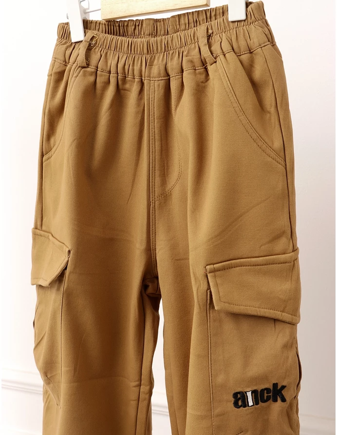 Pantaloni imblaniti, Cargo Ainck Tactics, maro picture - 3