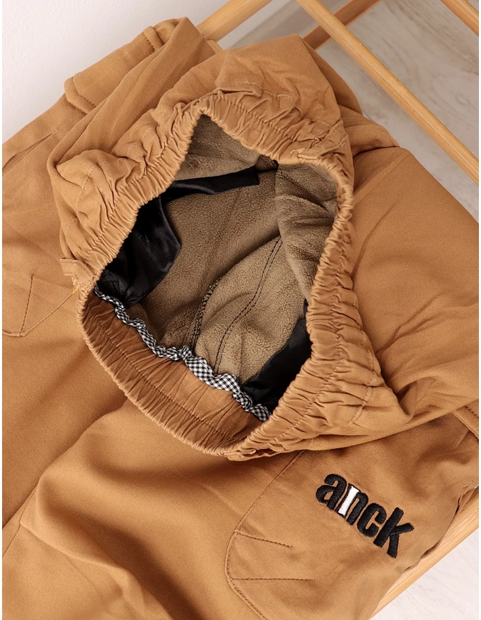 Pantaloni imblaniti, Cargo Ainck Tactics, maro picture - 4