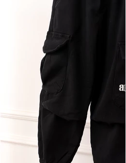 Pantaloni imblaniti, Cargo Ainck Tactics, negru