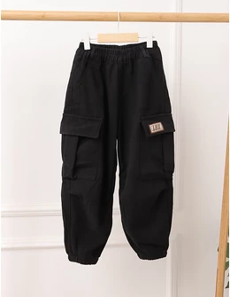 Pantaloni imblaniti, Cargo LOS Tactics, negru