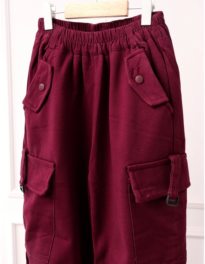 Pantaloni imblaniti, Cargo Tactics, grena picture - 3