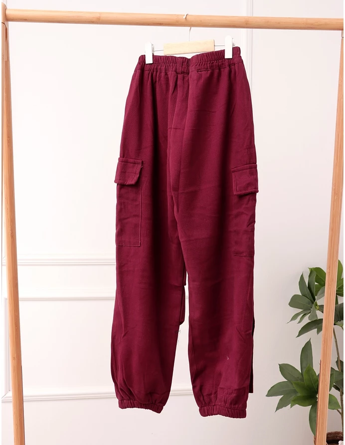 Pantaloni imblaniti, Cargo Tactics, grena picture - 2