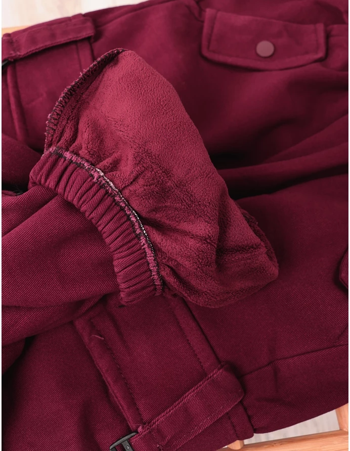 Pantaloni imblaniti, Cargo Tactics, grena picture - 4