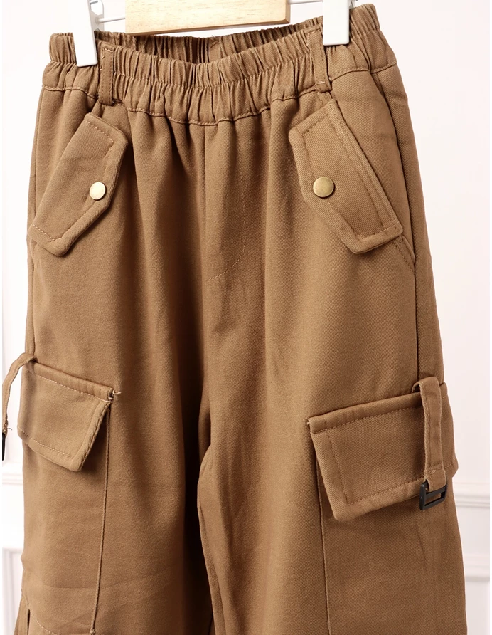 Pantaloni imblaniti, Cargo Tactics, maro-deschis picture - 2