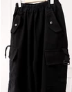 Pantaloni imblaniti, Cargo Tactics, negru picture - 3