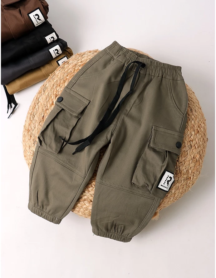 Pantaloni imblaniti Remus kaki picture - 4