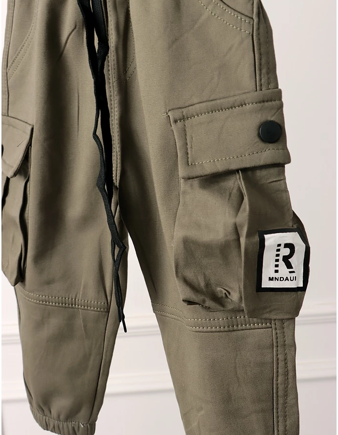Pantaloni imblaniti Remus kaki picture - 6