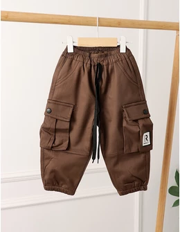 Pantaloni imblaniti Remus maro