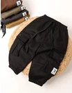 Pantaloni imblaniti Remus negru picture - 4