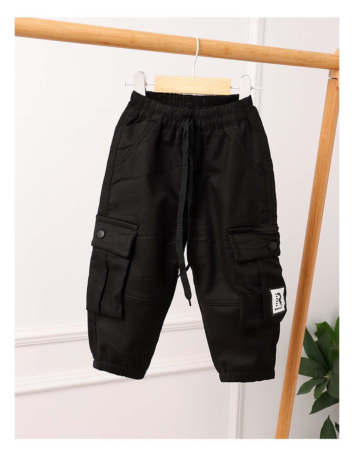 Pantaloni imblaniti Remus negru