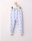 Pantaloni Moto-Train. alb-albastru picture - 1