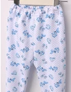 Pantaloni Moto-Train. alb-albastru picture - 2