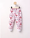 Pantaloni Teddy Bear alb-rosu picture - 1