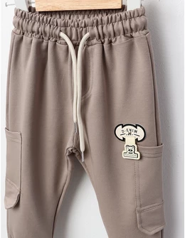Pantaloni trening D-ENIM crem