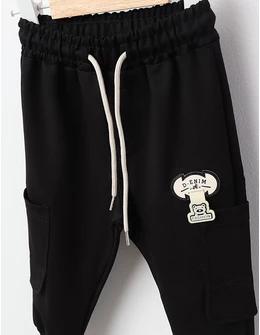 Pantaloni trening D-ENIM negru
