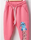 Pantaloni trening Stitch corai picture - 2