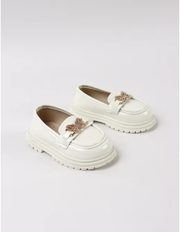 Pantofi eleganti Raissa alb