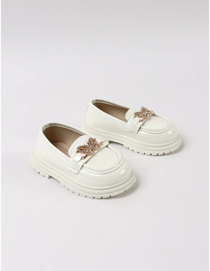 Pantofi eleganti Raissa alb picture - 2