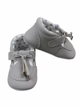 Pantofiori eleganti baby gri 2