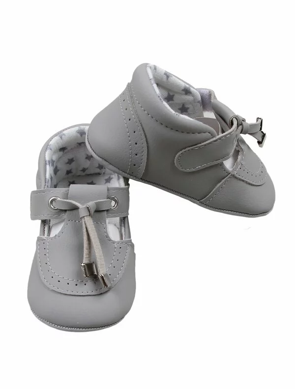 Pantofiori eleganti baby gri
